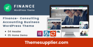 Accounting & Consulting WordPress Theme