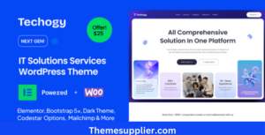 IT service WordPress theme