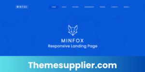 software landing page wordpress theme