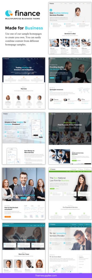 best Accounting & Consulting WordPress Theme