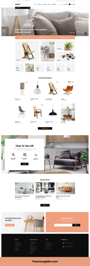 Augmented Reality WooCommerce Theme