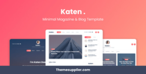 blog & magazine wordpress theme