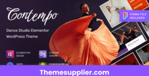 dance school wordpress theme