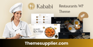 Kababi restaurant WordPress theme