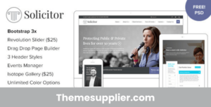 law business WordPress theme