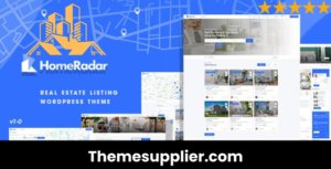 real estate listing wordpress theme