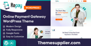 secure payment gateway WordPress theme