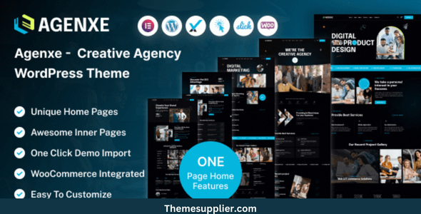 Creative Agency WordPress Theme