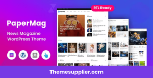 News Magazine WordPress Theme