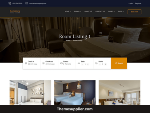 best hotel booking wordpress theme