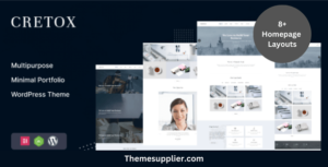 best minimal portfolio wordrpess theme