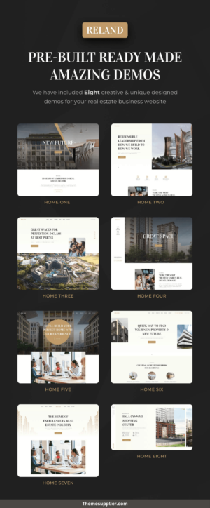 best real estate group wordpress theme