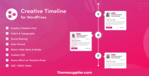 creative timeline for wordrpess