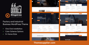 industrial wordpress theme