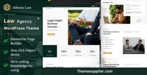 law agency wordpress theme