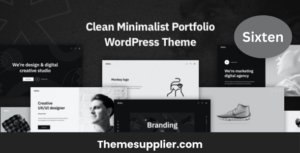 minimalist portfolio wordrpess theme