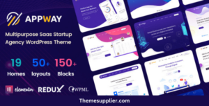 saas & startup wordpress theme