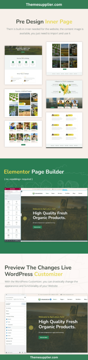 Best Agriculture Farming WordPress Theme