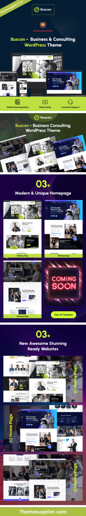 Best Business Consultant Theme