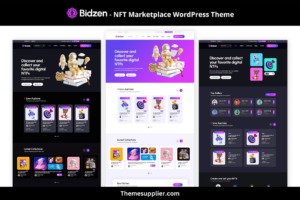 Best NFT Marketplace WordPress Theme