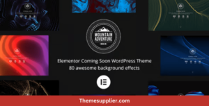 Coming Soon Elementor WordPress Theme