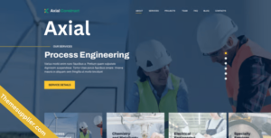 Construction Company WordPress Theme