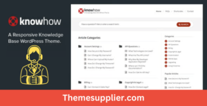 Helpdesk WordPress Theme