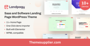 Saas WordPress Theme