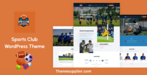 Sports Club WordPress Theme