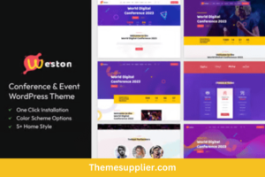 best Conference WordPress Theme