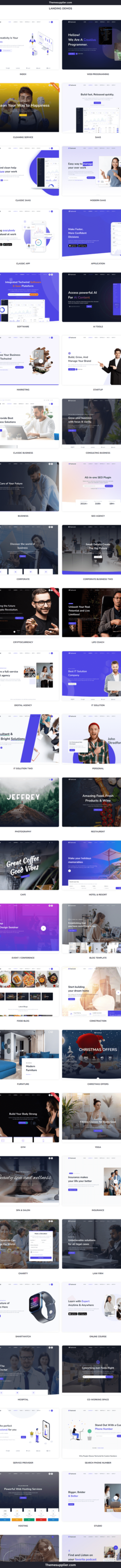 Best multipurpose landing page theme