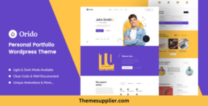 personal portfolio theme