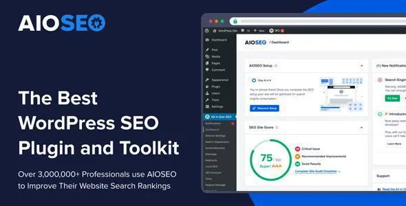 All in One SEO Pack Pro 4.9.0 + Addons Complete WordPress SEO Solution