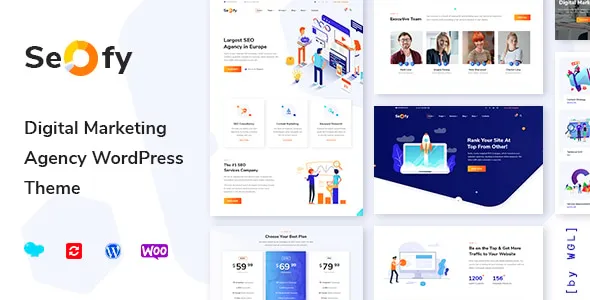 Seofy Digital And Marketing WordPress Theme For Agencies Growths.